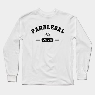 Paralegal est. 2020 Long Sleeve T-Shirt